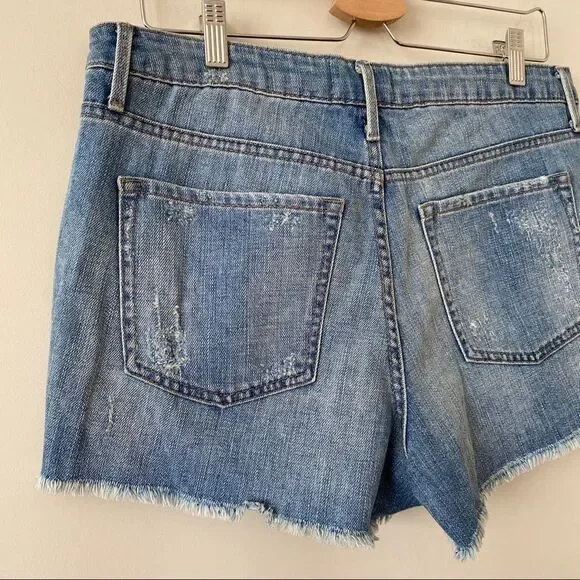 Rachel ROY-Distressed Embellished High Rise Shorts - Picture 5 of 8